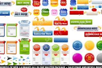 send you 100s of web 2 images