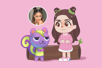draw people or animals as animal crossing characters