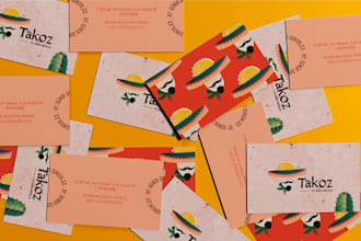 design outstanding business card or stationery for you