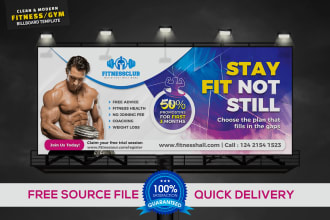 billboard, banner, rollup banner, signage or signboard for your business