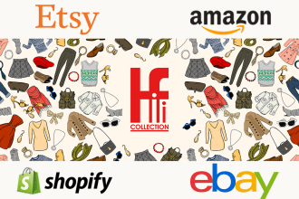 do etsy banner, logo, product mockups and cover photo