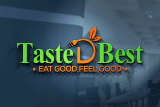 design food drink, bbq, grill, bakery, cafe, coffee shop, bar, restaurant logo