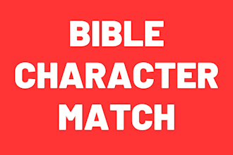 prophesy your bible character match