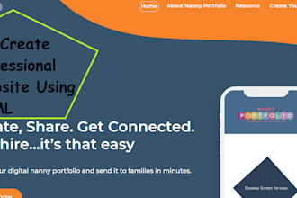 design HTML web for you