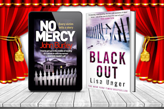 design a unique book cover or ebook cover
