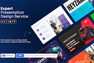design powerpoint presentation slides with animation