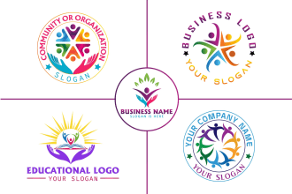 do good nonprofit, community, organization and charity logo