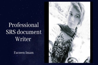 write srs documentation with all diagrams