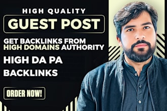 give guest post quality backlinks, guest post