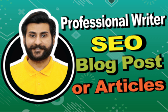write blog posts, SEO articles, and website content
