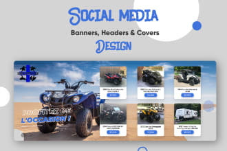 create professional social media covers, banners, headers