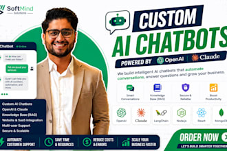 build custom ai chatbots using openai and claude