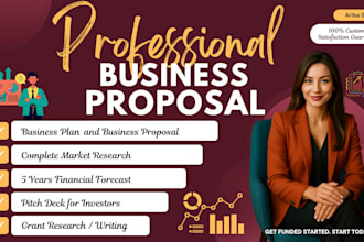 write a winning business proposal that secures funding