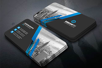 create high graphics visiting cards with qr code