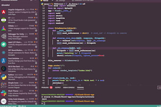 create scripts and projects in cpp, python, java