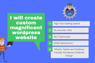 design a fast, SEO optimized wordpress site that drives results
