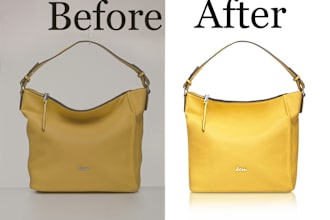 do high quality product photo editing and retouching