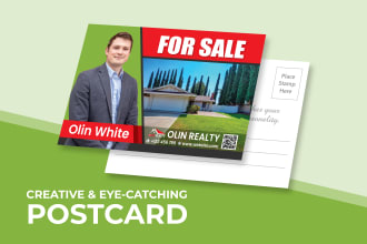 design urgent lawn care, cleaning, roofing, handyman flyer door hanger postcard