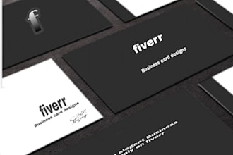 design luxury business card in 24 hours