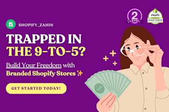 build high converting automated shopify dropshipping website or shopify store