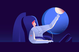create premium graphics and wallpaper design in illustrator