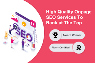 do onsite SEO optimization with yoast or rankmath
