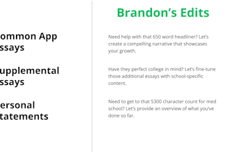 edit your common app essay