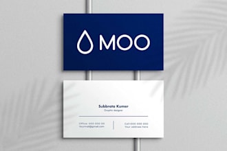 design your business card for moo print, vistaprint, and gotprint