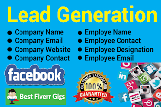 generate leads throw the different website