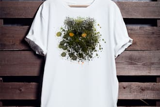 design custom t shirt and typography t shirt design