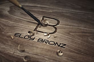 replicate your logo in 3d wood