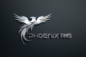 replicate or design your logo in realistic metal or gold