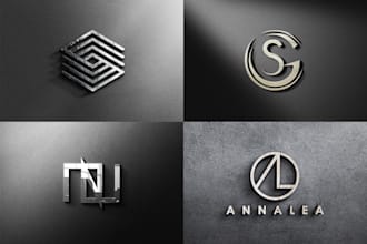 design initials monogram symbolic logo
