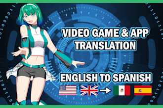 translate your game and app from english to spanish