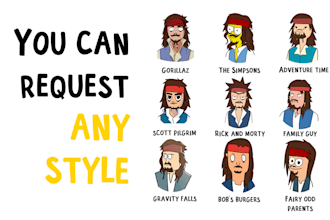 draw into any cartoon, manga, and anime style you want