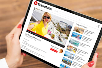 create and design  you tube channel with necessary everything