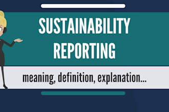 write sustainable report on environment, sdg and zero waste