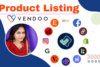 list your products on poshmark ebay shopify and etsy, product listing