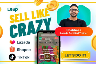 set up your lazada, shopee or tiktok store from scratch