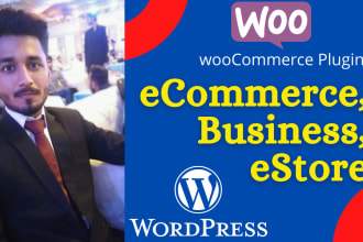 create an ecommerce wordpress website, blogging, business, medical online store