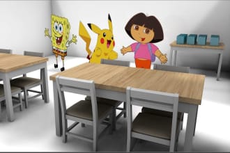 create 3d model and render in cinema 4d