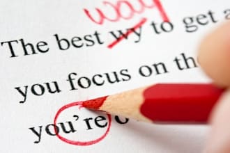 proofread and edit ANY documents of up to 1500 words