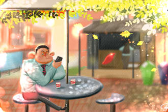 draw anything, cartoon characters, animal  and funy character