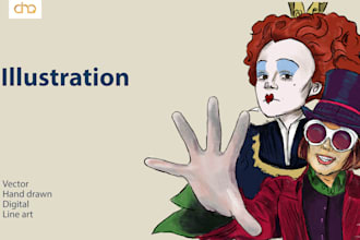 do any illustration depends on your request