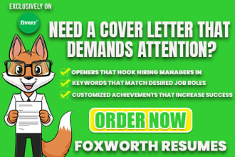 craft a cover letter that increases interview chances