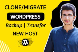 do wordpress website migration transfer website  in 2 hrs