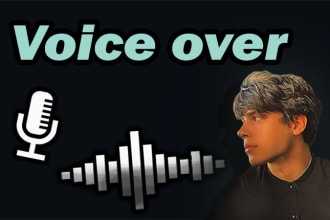 create a dark character voice over
