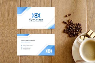 design any logo, business card in a 1 day