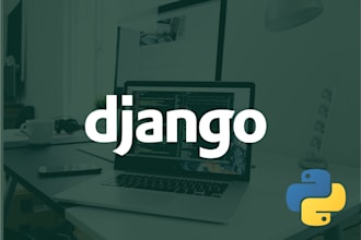develop web application using django python