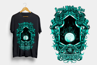 make dark art for t shirts
